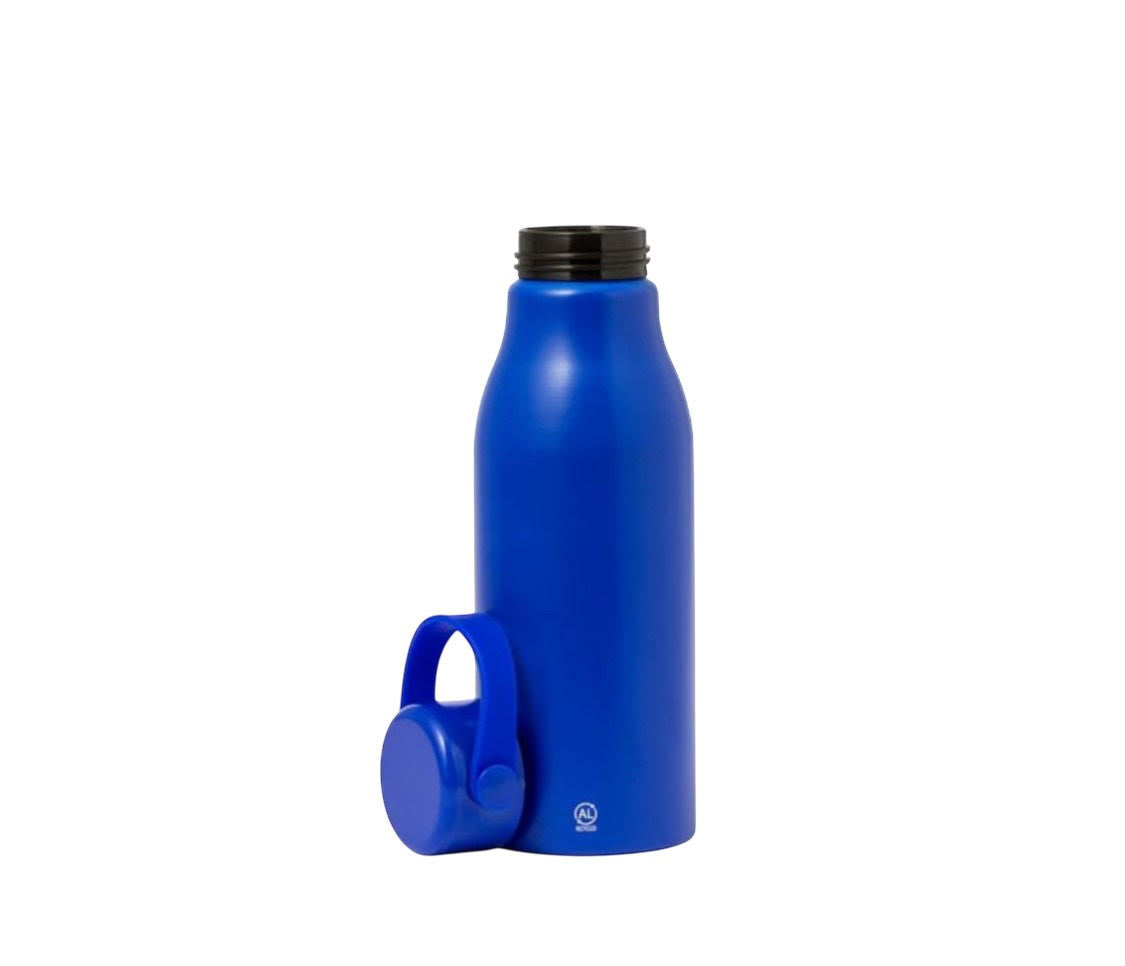 Blue Elegant FItness Water Bottle