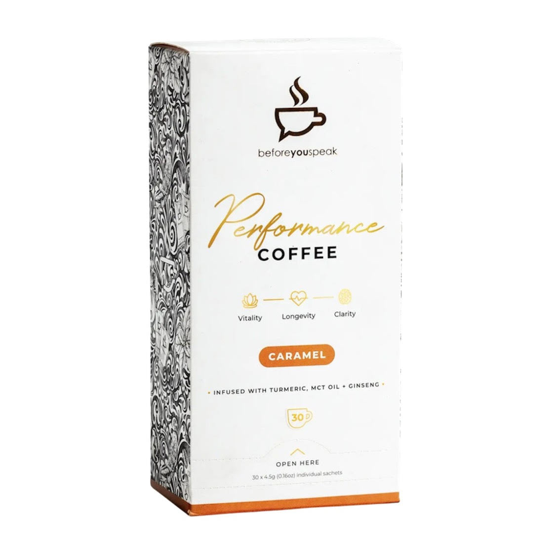 PERFORMANCE coffee caramel