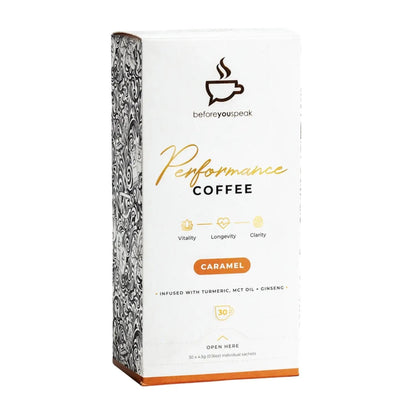 PERFORMANCE coffee caramel