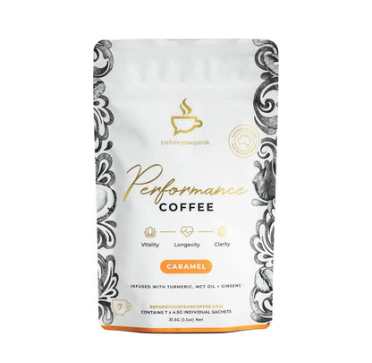 PERFORMANCE coffee with Caramel