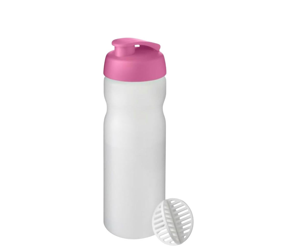 Water Bottle Shaker Pink